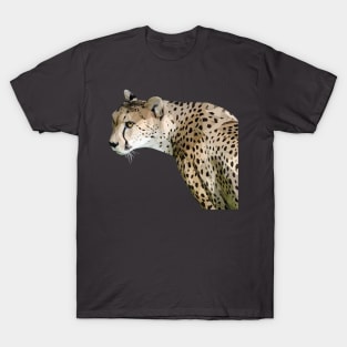 Low Poly Cheetah T-Shirt